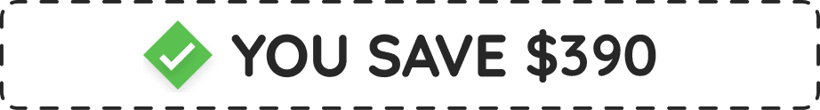 You Save $330